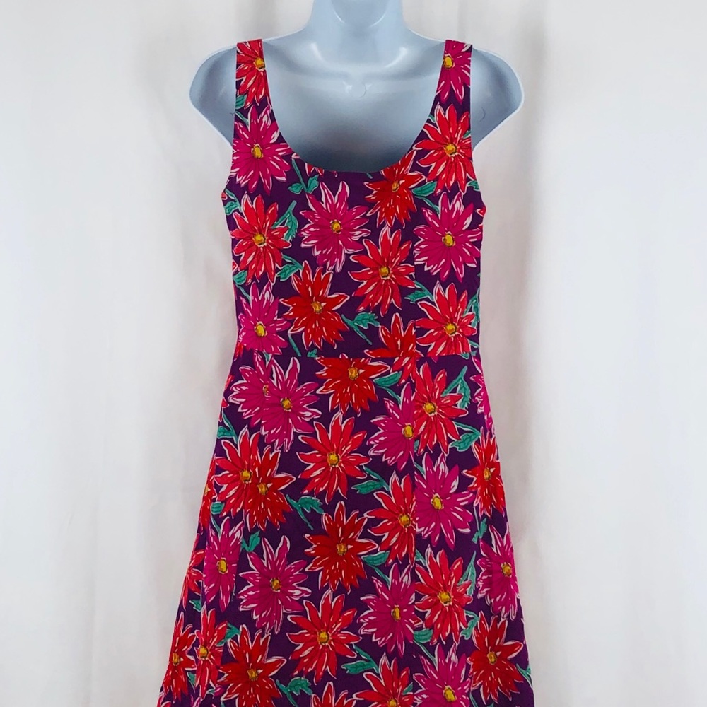 Spenser Jeremy floral Cotton sleeveless dress 4 - Picture 4 of 11